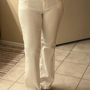Have & Have White Flared Dress Pants Slacks